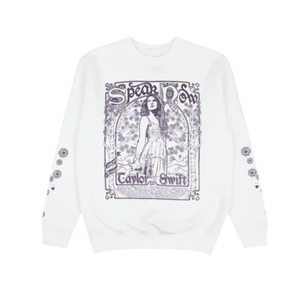 Taylors Version White Sweatshirt