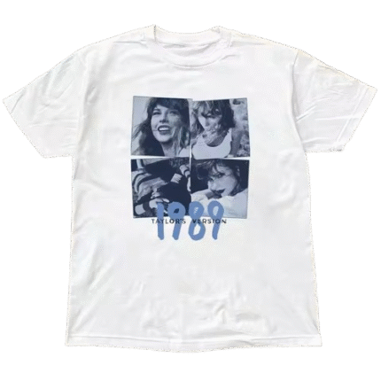 New Pure Cotton Print Super Elastic Casual T-shirt