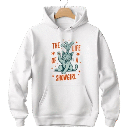 Showgirl Cat Lover Funny Ts12 Hoodie