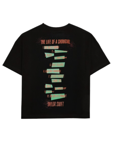 The Life of a Showgirl Album Cover T-Shirt