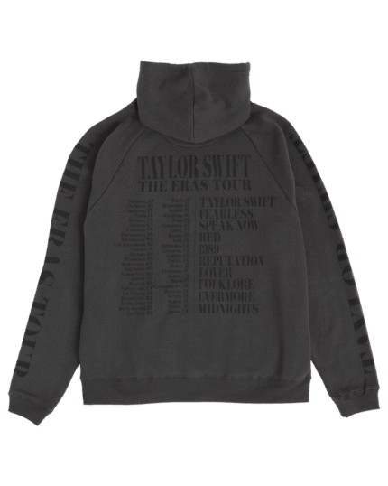 Taylor Swift _ The Eras Tour Black Hoodie