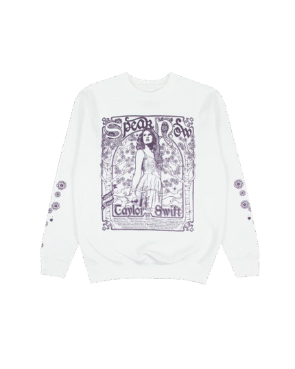 Speak Now Taylor's Version White Crewneck