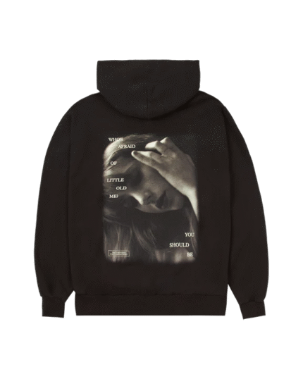 Taylor Swift Who's Afraid Of Little Old Me_ Dark Brown Hoodie