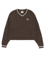 Taylor SwiftTTPD V-Neck Cropped Sweater