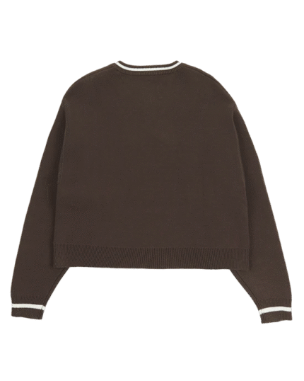 Taylor Swift TTPD V-Neck Cropped Sweater