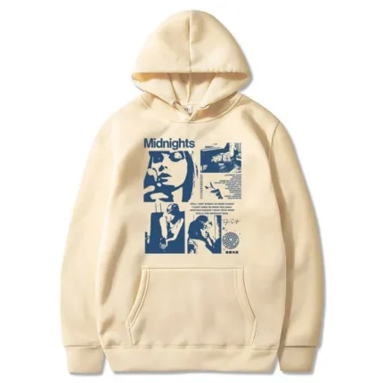 Taylor Swift Midnight Album Cream Hoodie