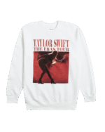 Taylor Swift _ The Eras Tour Photo White Crewneck