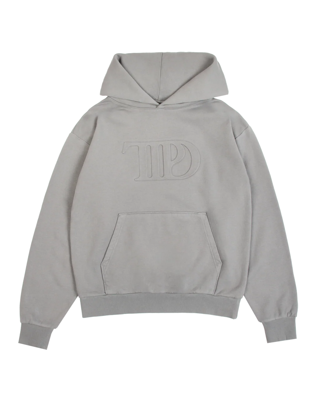 TTPD Gray Embossed Hoodie Taylor Swift TTPD Gray Embossed Hoodie Taylor Swift