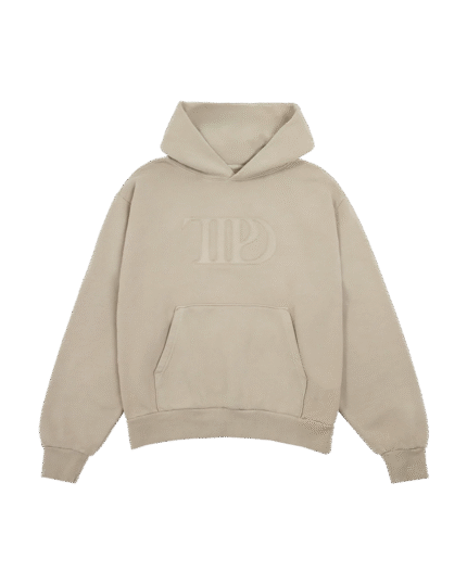 The Tortured Poets Department Beige Hoodie