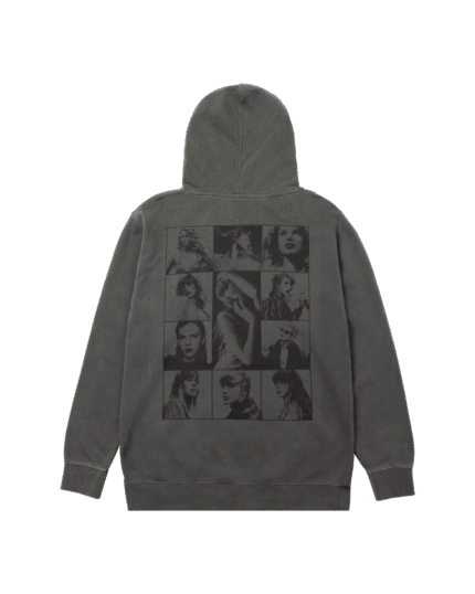 Taylor Swift The Eras Tour Charcoal Hoodie
