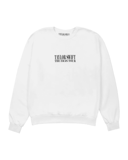 Taylor Swift _ The Eras Tour White Crewneck