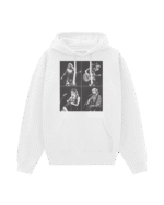 Taylor Swift _ The Eras Tour Collage White Hoodie