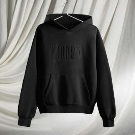 Taylor Swift TTPD Black Embossed Hoodie